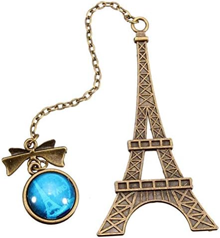 Khushwani Enterprise 2018 New Arrival Creative Classical Vintage Eiffel Tower Metal Bookmarks for Book Item Kids Gift Korean Stationery