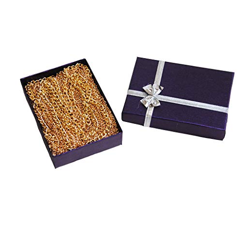 Alloy Multilayer CrossTassel Chain with Ear Ring, Sexy Belly Women Golden Tassel Crossover Bikini Body Chain Necklace with Gift Box (Gold Ear Ring with Body Chain) - Thumbnail 7