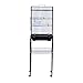 PawHut 51″ Metal Indoor Bird Cage Starter Kit with Detachable Rolling Stand, Storage Basket, and Accessories – Blackthumb 1