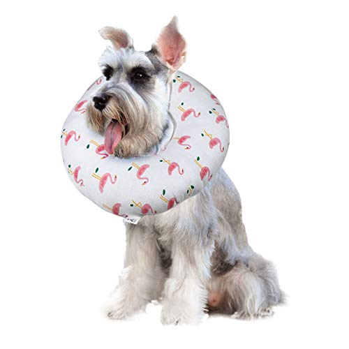 Petseek Cat Cone Adjustable Recovery Collar Soft After Surgery for Cats