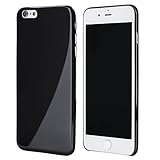iPhone 6 Case, TOTALLEE The Scarf - The Thinnest Case for iPhone 6 / 6S - Ultra Thin & Ultra Light - Slim Minimal Lightweight 4.7 Screen (Jet Black)