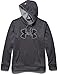 Under Armour Men's Storm Armour Fleece Big Logo Hoodie, Carbon Heather (090)/Amalgam Gray, Medium