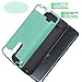 LG Stylo 4 Case,LG Q Stylus, LG Stylo 4 Plus,Stylus 4 Case with Phone Screen Protector,YmhxcY[Credit Card Holder][Not Wallet] Dual Layer Shockproof Protective Cover for LG Stylo 4-GB (GB-Rose Gold)
