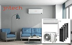Jntech 12000BTU Solar ACDC Inverter Ductless Mini