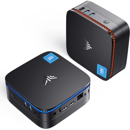 ACEMAGICIAN Mini PC Intel Pentium N5030 (bis zu 3,1 GHz) 12GB RAM 256GB SSD