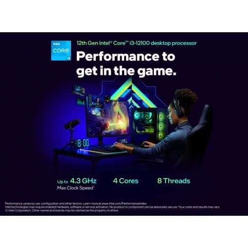 Intel Core i3 (12th Gen) i3-12100 Quad-core (4 Core) 3.30 GHz Processor - Retail Pack