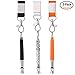 Dog Training Whistles with Lanyard to Stop Barking with Adjustable Frequency Obedience Training for Dog Set of 3, Sumind