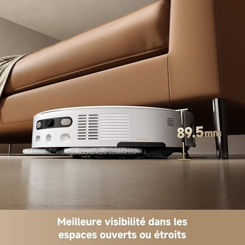 V50 Ultra Robot aspirateur, Blanc