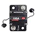 MASO 100 Amp Waterproof Car Circuit Breaker with Manual Reset Suitable for Motor Auto Car Marine Boat Bike Stereo Audio 12V-24V DC