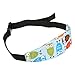 Baby Kids Car Seat Neck Relief Head Support Band with Adjustable Belt Random Color