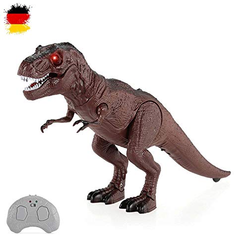 HSP Himoto RC Ferngesteuerter T-Rex Dino Dinosaurier Tyrannosaurus für Kinder mit Sound und Gehfunktion, Komplett-Set…