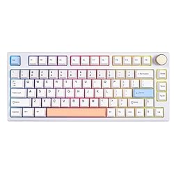 keydous NJ80-AP Wireless Mechanical Keyboard with