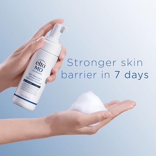 ELTAMD SKIN RECOVERY AMINO ACID FOAMING FACIAL CLEANSER, GENTLE FACE CLEANSER FOR SENSITIVE SKIN, 5.0 FL OZ