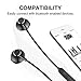 Picun Bluetooth Headphones, V4.1 Wireless Headphones 10 Hrs Battery IPX5 Waterproof Sport Wireless Earbuds with HD Mic, Comfort Premium Stereo Sound Earphones Magnetic for Running (Black)