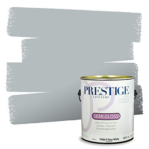 PRESTIGE Paints Interior Paint and Primer In One, 1-Gallon, Semi-Gloss, Compara…