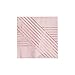 Harlow & Grey Amethyst Party Napkins, 20 Ct, 5” Cocktail Napkins, Disposable Paper Napkins, Dessert Napkins for Birthday, Wedding, Shower, Anniversary, Engagement, Pale Pink w/Rose Gold Stripe