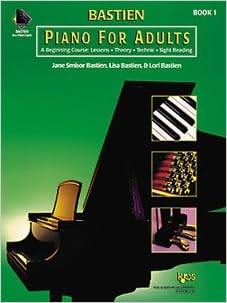 Bastien Piano For Adults Book 1 2 2 Book Set With Cd Kp1 Kp2 Lisa Bastien Amazon Com Books