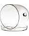 CYS EXCEL Glass Bell Dome Cloche With Glass Base (H:10.5