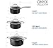TECHEF - Onyx Collection - 2-quart Saucepan with Glass Lid, coated with New Teflon Platinum Non-Stick Coating (PFOA Free) (2-quart)