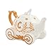 Vandor Disney Cinderella Carriage Sculpted Ceramic Teapot, Multicolored