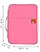 Mygreen Universal Travel Gear Organizer / Electronics Accessories Bag / Document File Bag (Large, Pink)
