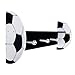 Trend Lab Soccer Wall Shelf with Pegs, Black/White