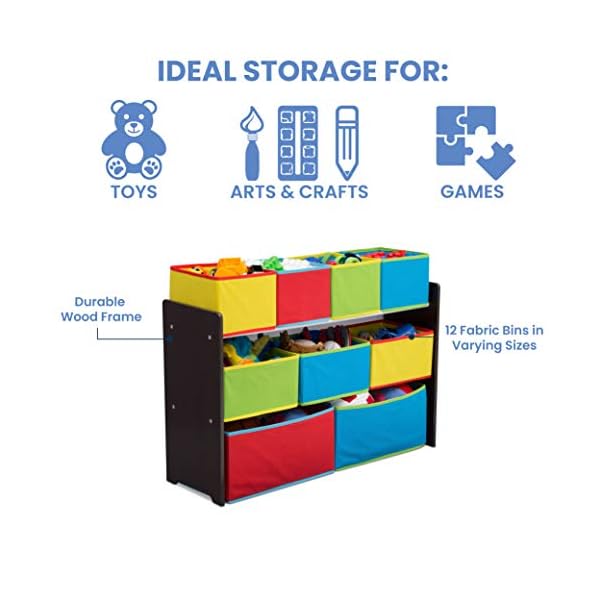 Delta Children Deluxe 9Bin Toy Storage Organizer