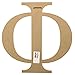 JoePaul's Crafts Greek Wooden Letters - 12