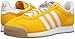 adidas Originals Men's Samoa Retro Sneaker Running Shoe, Collegiate Gold/White/Metallic/Gold, 8.5 M US