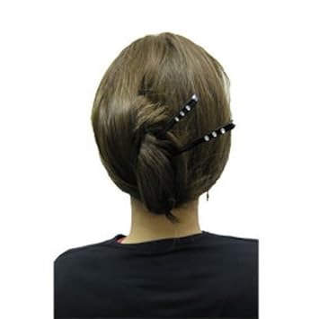 Buy Black Plastic Hair Stick With Stones Plastic Hair Stick With