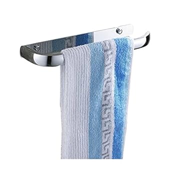 Amazon Co Jp Aothpher おしゃれ タオル掛け 真鍮製 クロムメッキ 28cm タオルリング タオルラック タオルハンガー 洗面所 トイレ 収納 Generic