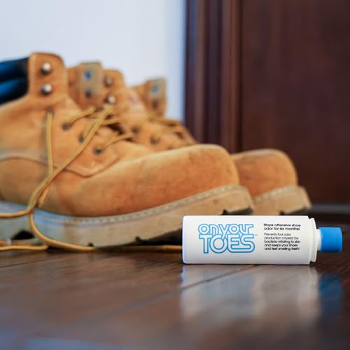 On Your Toes Natural Foot and Shoe Odor Eliminator Shoe Deodorizer