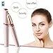 Bangbreak—Eyebrow Hair Remover, Painless Portable Precision Electric Eyebrow Hair Trimmer (Battery Not Included), Rose Gold