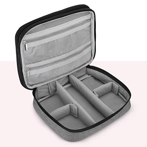 Teamoy Travel Jewelry Organizer Case, Storage Bag Holder for Necklace