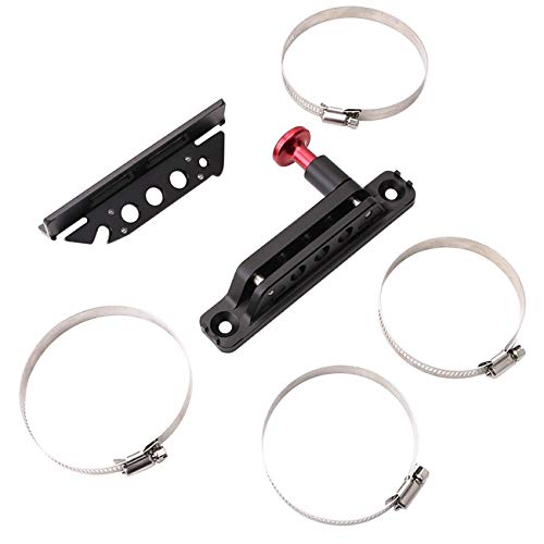 For Jeep Wrangler JK TJ CJ Rubicon Adjustable Roll Bar Fire Extinguisher Mount Holder w/Clamps For Polaris RZR Ranger (Metal Billet Aluminum) - Thumbnail 7