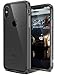 iPhone X Case, ELV iPhone X / iPhone 10 Clear Case [Scratch Resistant] Transparent Clear Slim Full Body Shockproof Protective Case Cover for Apple iPhone X / iPhone - SMOKE