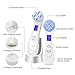 Face Care EMS Beauty Machine for Facial Skin Lifting Tighten Fine Lines Wrinkle Acne Remove (White)