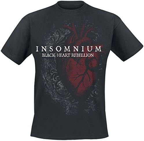 Insomnium Black Heart Rebellion T-Shirt Black