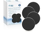 Fette Filter - Vacuum Filter Compatible with Bissell 1608225, Pre-Motor Filter for Powerforce, PowerGlide, PowerClean, PowerEase Vacuums. Also Compatible with Eureka DCF-26 Allergen Vacuums (4-Pack)