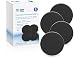 Fette Filter - Vacuum Filter Compatible with Bissell 1608225, Pre-Motor Filter for Powerforce, PowerGlide, PowerClean, PowerEase Vacuums. Also Compatible with Eureka DCF-26 Allergen Vacuums (4-Pack)