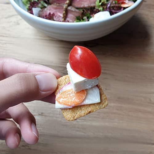 Keto bread Crackers - low carb snacks for keto diet by Real Naturals - no sugar added, vegan, gluten free, paleo, atkins | low calorie keto food & diabetic friendly | almond nut free (3 pack)