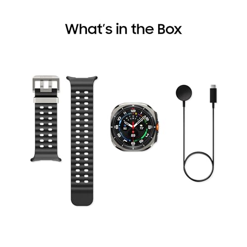 Samsung Galaxy Watch Ultra 47mm LTE AI Smartwatch w/Energy Score, Wellness Tips, Heart Rate Tracking, Sleep Monitor, Fitness Tracker, GPS, 2024,Titanium Silver [US Version, 1Yr Manufacturer Warranty] - Image 11
