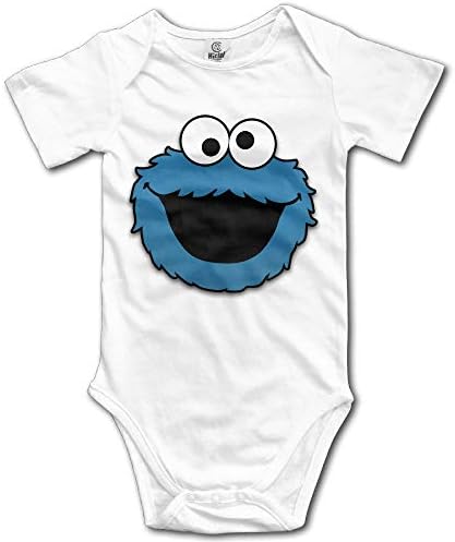 Baby Outfits Cute The Muppet Cookie Monster Face Cotton Infant Clothes