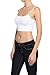 TheMogan Women's Spaghetti Strap Tank Top Crop Cami Bra - White - ONE SIZE