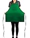 KNG Kelly Green 3 Pocket Adjustable Bib Apron for Men and Women