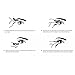 False Magnetic Eyelashes, Outtop Hot Sell Natural 3D Reusable Extension Eye Lashes for Dramatic Costume, 0.2mm Ultra Thin for Deep Set Eyes & Round Eyes Makeup Accessories (A)