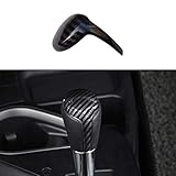 ruihe 1pc Carbon Fiber Color Interior Gear Shift