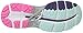 ASICS Women's Gel-Kayano 23 Running Shoe, Silver/Pink Glow/Parachute Purple, 7.5 M US