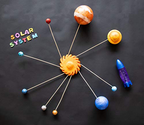 Foam Ball Solar System Kit 10 Piece Polystyrene Foam