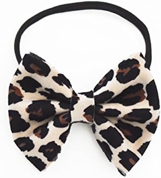 Blossom Design Leopard Headband For Baby Girl Toddler Adult Nylon Headband One Size Fits All
